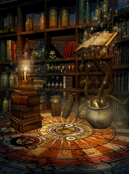 Bibliothèque de sorcière