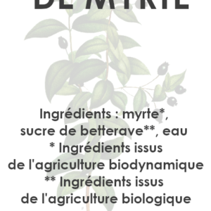 Sirop de Myrte