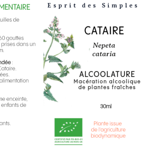Alcoolature Cataire