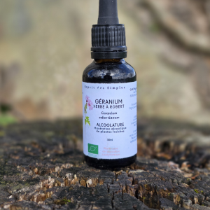 Alcoolature Geranium herbe à Robert